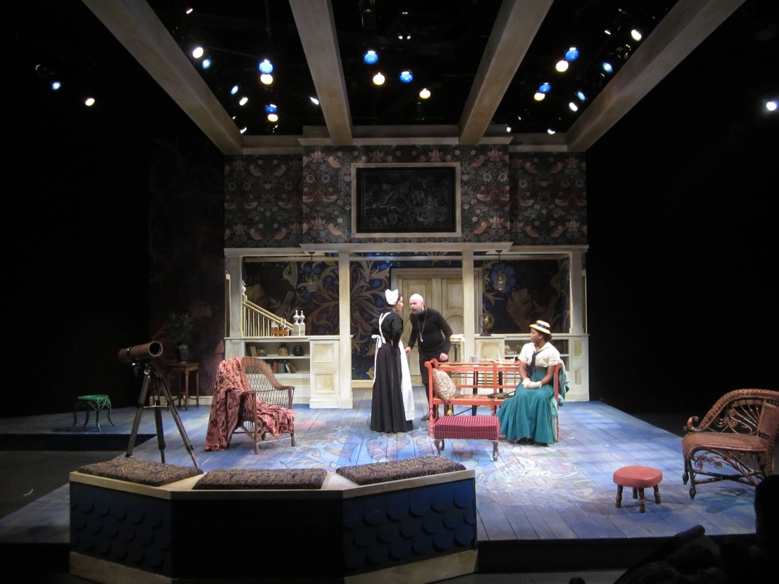 Photo of a performance on a stage for a theater essay